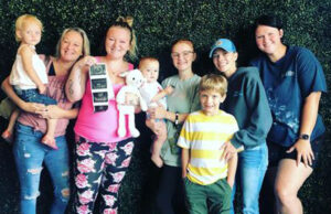 Family with ultrasound